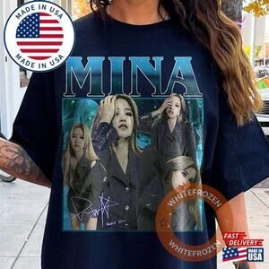 Mina Twice T-Shirt Kpop Shirt Tee  Unisex Bootleg Once